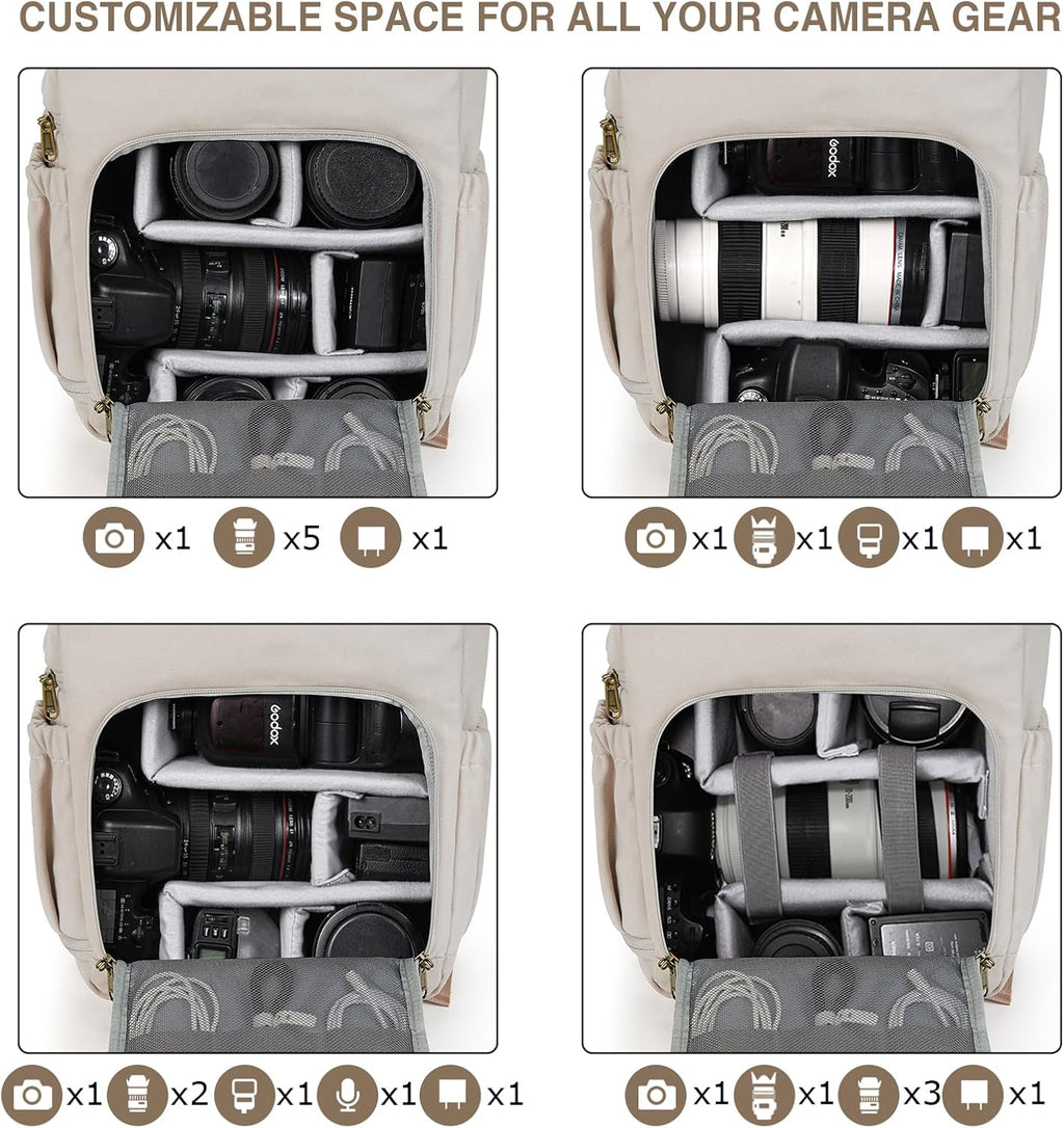 Camera Backpack DSLR Camera Bag Backpacks for Photographers