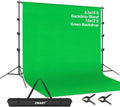 Green Screen Backdrop Kit, 8.5X10Ft Stand with 10X12Ft Backdrop